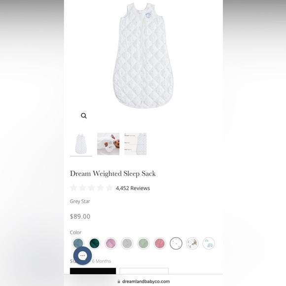 dreamland baby Pajamas Dreamland Baby Weighted Sleep Sack Poshmark